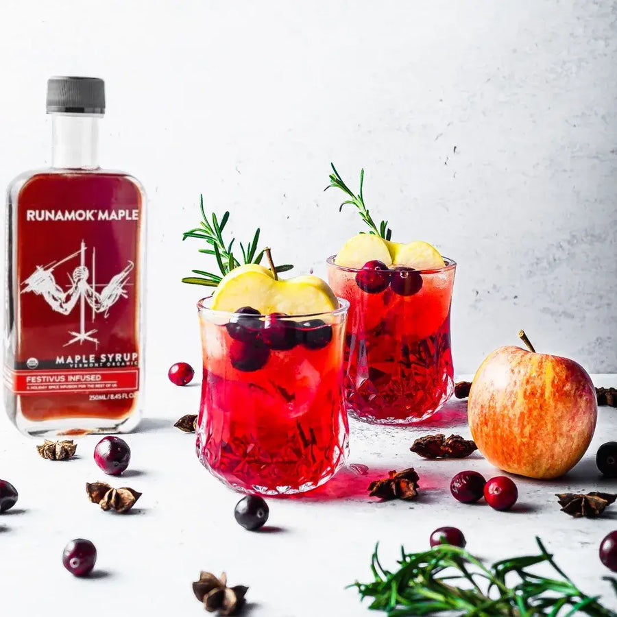 Spiced Cranberry Apple Sangria